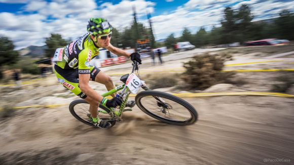 Velocidad en el descenso del BTT de Chelva