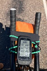 Otra posición para los brazos, acoples de triatlon