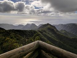 Este es uno de los miradores de la zona norte de Anaga en Tenerife