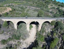 Bonitos escenarios por donde nos llevan desde Mediterranean Bike Tours