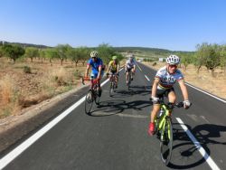 Comenzando la ruta al paso por Aras de los Olmos