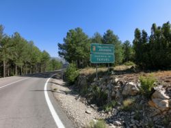 Entramos en la provincia de Teruel