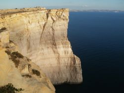 Isla de Gozo, Acantilados de Ta´Cenc