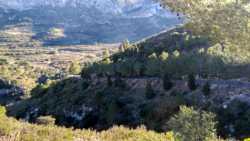 Vista de la parte dura del Portet d'Alpatró