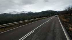 Primeros kilómetros de la subida al Montmayor