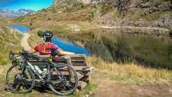 Meditando en Lacs Bessons (Alpe d'Huez)