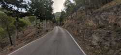 Subiendo la cresta del Gallo por Algezares