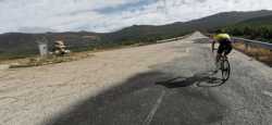 Tremendas rectas subiendo al Peñón