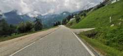Un camino sin fin en Passo Furcia 
