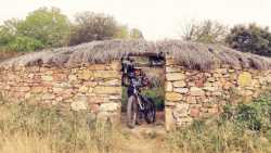 Con la fatbike por cualquier lado