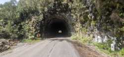 Tunel en el Puerto de Paul da Serra, Serra de Agua 