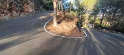 Ascenso por la Sinuosa Carretera del Tossal Gross en Oliva, por las herraduras!