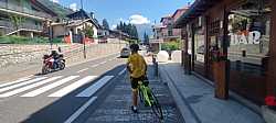 Arrancando el Passo Tonale