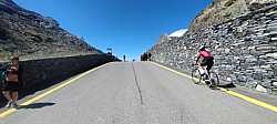 Empinada recta final del Col du Tourmalet, ya casi estamos!