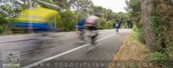 Fotografía: Estelas-de-ciclistas-en-la-carretera-del-saler