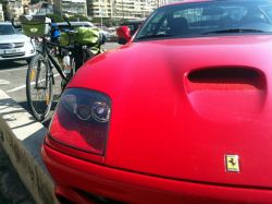 Seguro que @xavinarro hubiese preferido ir en Ferrari más de un día