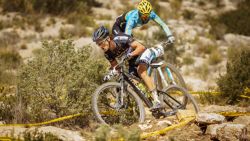 La competitividad se ve en los participantes del BTT de Chelva