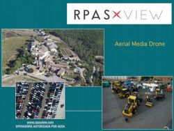 Grabaciones aéreas con drones de pruebas ciclistas
