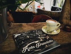 Elegante edición en papel de la revista Rota Punctatis