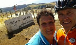 Fotografía: Ella ha sufrido como él completar el reto CIMA