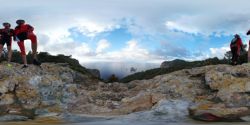Excelentes vistas 360 grados carreteando en bici por Ibiza