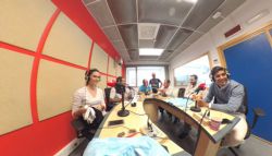 Disfrutando de invitados de lujo en el programa, inventos ciclistas de utilidad