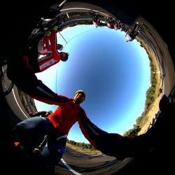 Inmersión en 360 grados, tecnología y seguridad para ciclistas