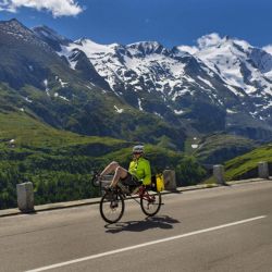 Bicicletas reclinadas para viajar