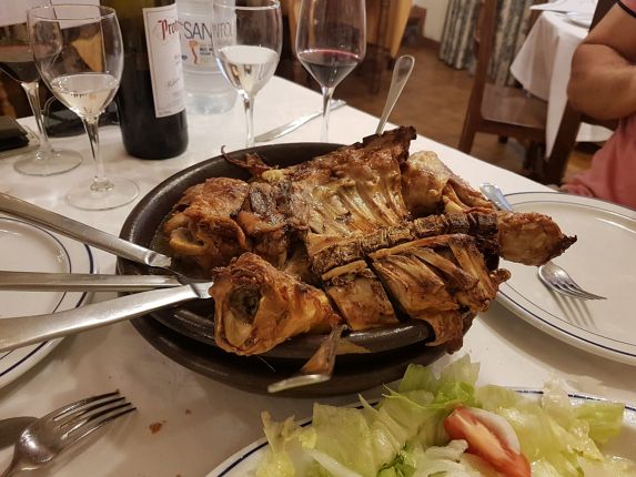 Comiendo bien por Soria, parte de los stages ciclistas