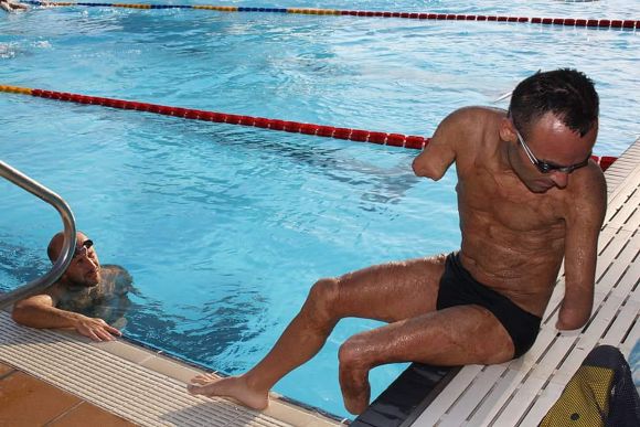 Época de nadador de Ricardo, con récord del mundo incluido