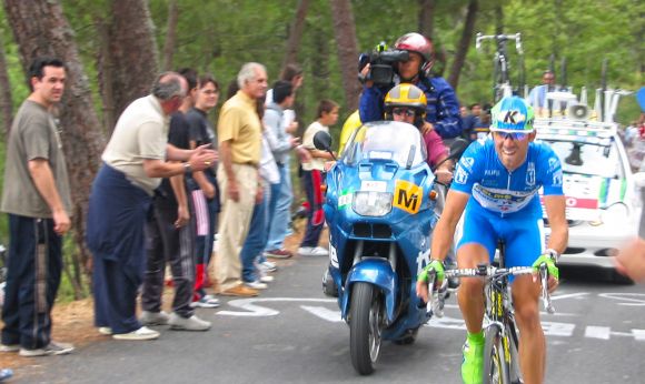 De cuando Valverde era un jovenzuelo subiendo Abantos