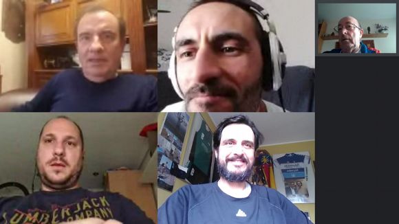Por video hablando del 2020 ciclista