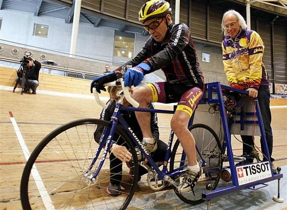 Robert Marchand, récords de gran edad