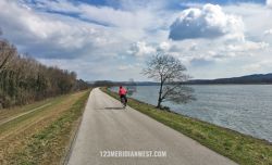 Excelente asfalto y recorrido en la ruta