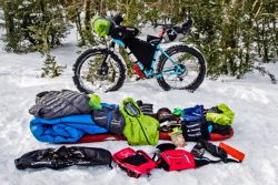 La equipación que llevaba Juan Carlos Najera en la Idita bike extreme
