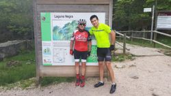 Laguna negra, un curioso puerto para la bici
