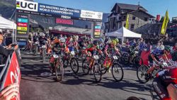 Salida de los campeonatos MTB Master