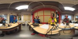 Fotografía: Así nos contaba Ricardo Ten su historia en la radio en 360 grados