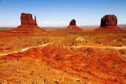 Monument valley, otro de los conocidos parques en USA