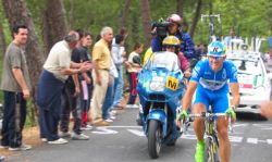 De cuando Valverde era un jovenzuelo subiendo Abantos