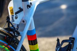 Así brilla la bicicleta de Alejandro Valverde
