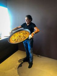 Parece que pudo probar las delicias de Valencia