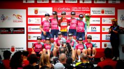 En el podium