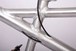 Soldaduras en el cuadro del tandem