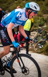 Dan Martin sufriendo A TOPE en Bernia
