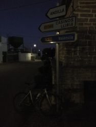 Así se ven las señales en la noche