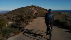 El radar de Cullera al fondo, queda el rampón final