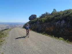 Ascenso a la Marjana, el Mont Ventoux Valenciano