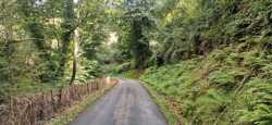 Espectacular escenario subiendo Sorogain en Francia