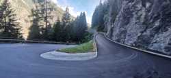 Curvas y naturaleza en Passo Rombo/Timmelsjoch 